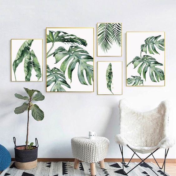 15 Scandinavian Hanging Leaf Decoration Ideas To beautify Your House
