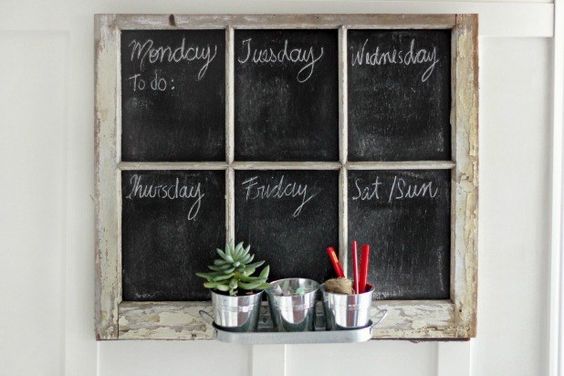 10 Easy Chalkboard DIY Ideas For Home Decor