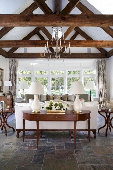 10 Most Popular Rustic Farmhouse Living Room Interior Design Ideas 