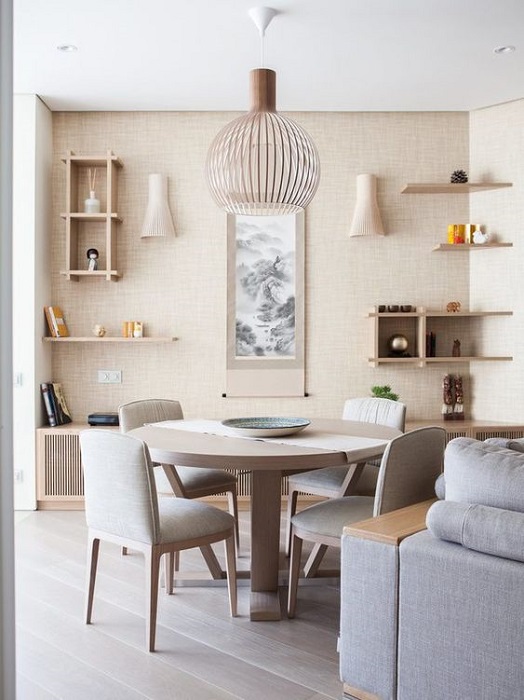 Inspiring 15 Scandinavian Japanese Minimalist Dining Room Mixing 
