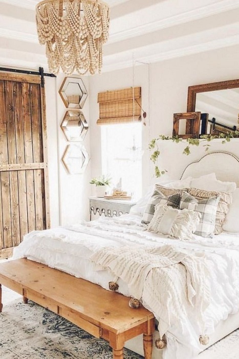 Take A Look At Modern Vintage Bedroom Design Ideas Completed By Wooden Accent